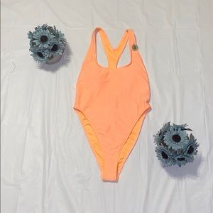 Swimwear One-Piece Tangerine